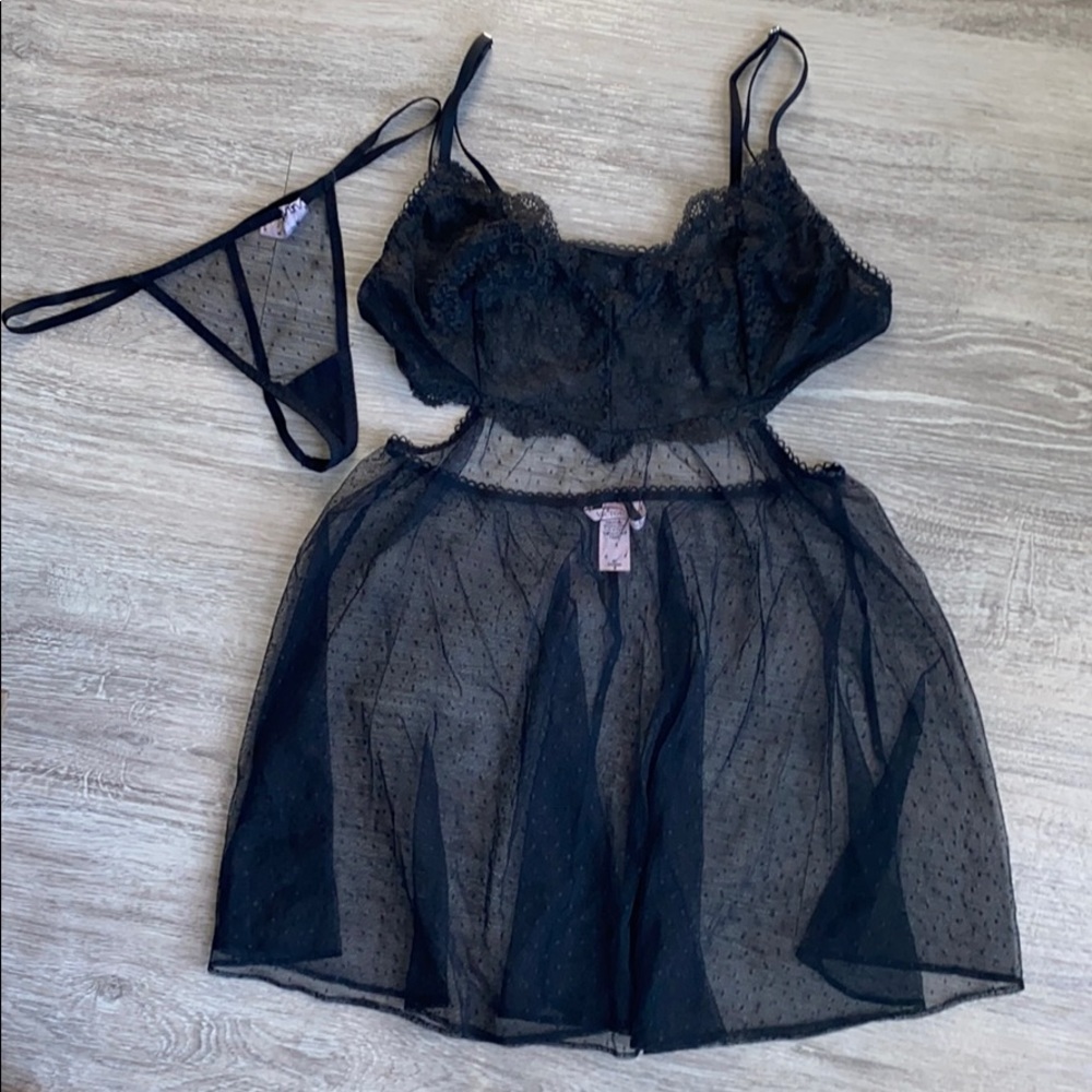 Victoria’s Secret Babydoll Lingerie Set